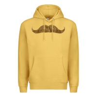 Antique Gold moustache fa element Premium Hoodie - FaDigitalArtStudio
