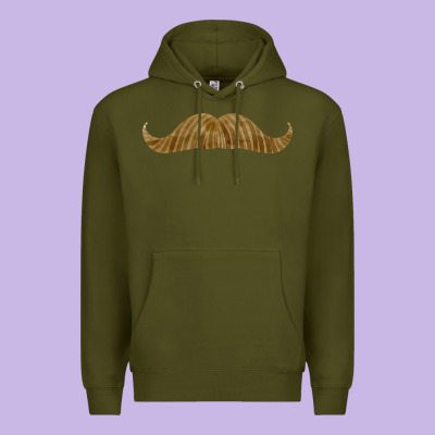 Moustache Fa Element Premium Hoodie Designed By Fadigitalartstudio