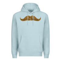 Blue Mist moustache fa element Premium Hoodie - FaDigitalArtStudio