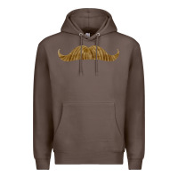 Coffee moustache fa element Premium Hoodie - FaDigitalArtStudio