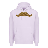 Lilac moustache fa element Premium Hoodie - FaDigitalArtStudio