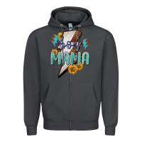 Smoke Boy mama lightning bold mother's day Zipper Hoodie - HowdyJamesFarm