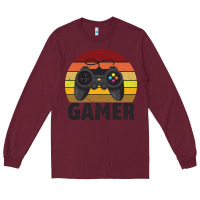 Burgundy Gamer Long Sleeve Tee - Bettercallsaul