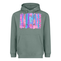 Sage Pink Easter Brushstrokes Heavyweight Hoodie - BundleAndBundleShop
