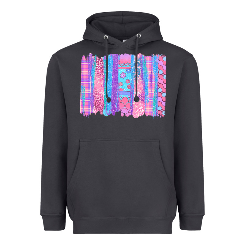 Pink Easter Brushstrokes Heavyweight Hoodie by BundleAndBundleShop | Teevron
