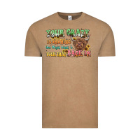Vintage Coffee your crazy is showing cow Vintage Tee - LillyAllenDesigns