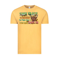 Vintage Mustard your crazy is showing cow Vintage Tee - LillyAllenDesigns