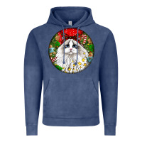 Vintage Denim christmas ragdoll  cat Vintage Hoodie - LillyAllenDesigns