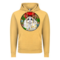 Vintage Mustard christmas ragdoll  cat Vintage Hoodie - LillyAllenDesigns