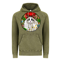 Vintage Olive christmas ragdoll  cat Vintage Hoodie - LillyAllenDesigns