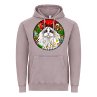 Vintage Zinc christmas ragdoll  cat Vintage Hoodie - LillyAllenDesigns