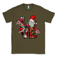 Army Green Love Gnome Classic Tee - SublimationCraftShop