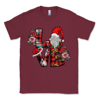 Burgundy Love Gnome Classic Tee - SublimationCraftShop