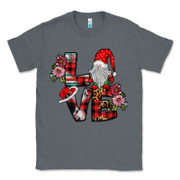 Charcoal Heather Love Gnome Classic Tee - SublimationCraftShop