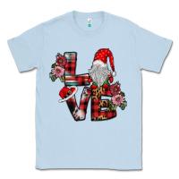 Dusty Blue Love Gnome Classic Tee - SublimationCraftShop