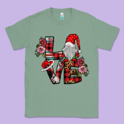 Love Gnome Classic Tee Designed By Sublimationcraftshop