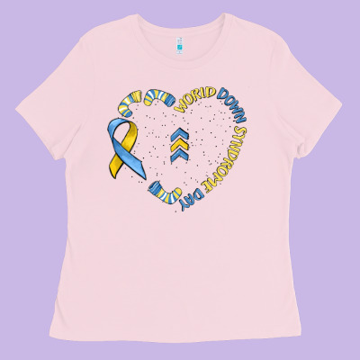 World Down Syndrome Day Ladies Tee Designed By Maliassmallbusiness