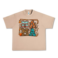 Burro Fall Autumn Leopard Mama Urban Heavy Tee - LillyAllenDesigns