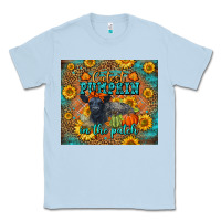 Dusty Blue Fall Cutest Pumpkin In The Patch Cute Cow Tumbler Classic Tee - LillyAllenDesigns