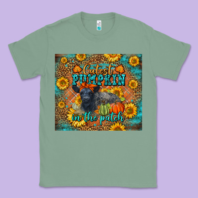 Fall Cutest Pumpkin In The Patch Cute Cow Tumbler Classic Tee Designed By Lillyallendesigns