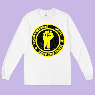 Northern Soul Keep The Faith Long Sleeve Tee Designed By Bettercallsaul