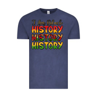 Vintage Denim i am black history Vintage Tee - LillyAllenDesigns