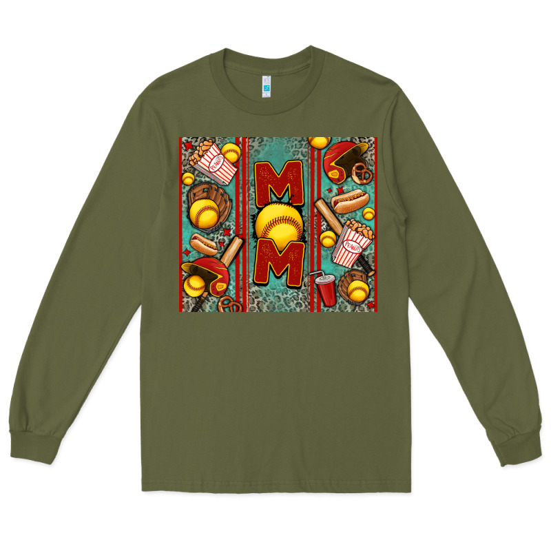 Softball Mom Long Sleeve Tee by Jasminsmagicworld | Teevron