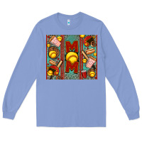 Colony Blue softball mom Long Sleeve Tee - Jasminsmagicworld