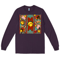 Plum softball mom Long Sleeve Tee - Jasminsmagicworld