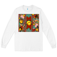 White softball mom Long Sleeve Tee - Jasminsmagicworld