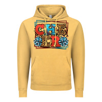 Vintage Mustard Cheer Baseball stitchs Vintage Hoodie - LillyAllenDesigns