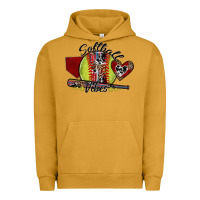 Pigment Peanut Butter softball vibes Urban Hoodie - SublimationCraftShop