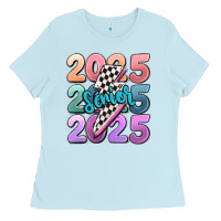 Baby Blue 2025 senior Ladies Tee - MaliasSmallBusiness