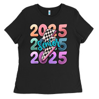 Black 2025 senior Ladies Tee - MaliasSmallBusiness