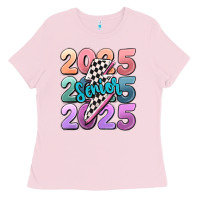 Bubblegum Pink 2025 senior Ladies Tee - MaliasSmallBusiness