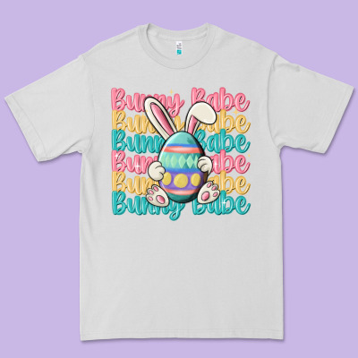 Bunny Babe Premium Tee Designed By Maliassmallbusiness