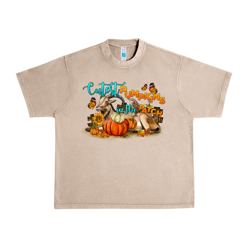 Fall Cutest Pumpkin In The Patch Urban Heavy Tee by LillyAllenDesigns | Teevron