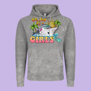 Oh Ship It's A Girls Trip Vintage Hoodie Designed By Lillyallendesigns