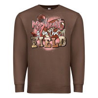 Chestnut my heart is on that field Premium Sweatshirt - FaDigitalArtStudio