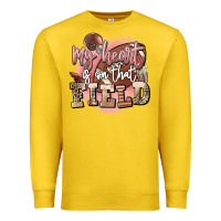 Lemon my heart is on that field Premium Sweatshirt - FaDigitalArtStudio