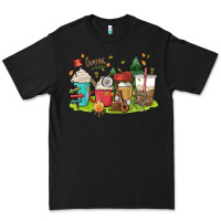 Black camp coffee drink Premium Tee - MaliasSmallBusiness