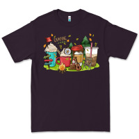 Plum camp coffee drink Premium Tee - MaliasSmallBusiness