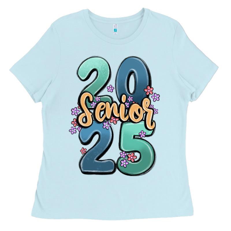 Senior 2025 Ladies Tee by MaliasSmallBusiness | Teevron