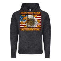 Vintage Black American Flag Eagle Tumbler Vintage Hoodie - LillyAllenDesigns