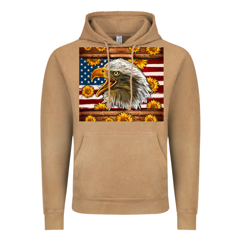 American Flag Eagle Tumbler Vintage Hoodie by LillyAllenDesigns | Teevron