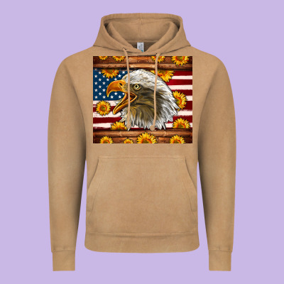 American Flag Eagle Tumbler Vintage Hoodie Designed By Lillyallendesigns