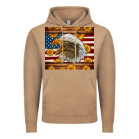 Vintage Coffee American Flag Eagle Tumbler Vintage Hoodie - LillyAllenDesigns