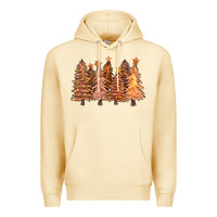 Pina Colada melanin christmas trees with lights Premium Hoodie - FaDigitalArtStudio