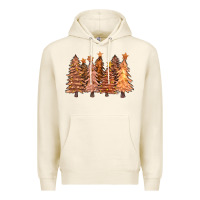 Tofu melanin christmas trees with lights Premium Hoodie - FaDigitalArtStudio