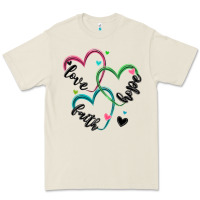 Bone faith hope love Premium Tee - MaliasSmallBusiness
